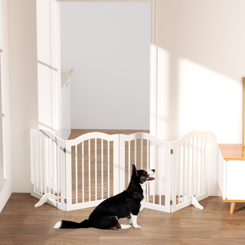 Foldable 4-Panel Dog Safety