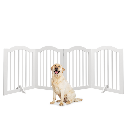 Foldable 4-Panel Dog Safety