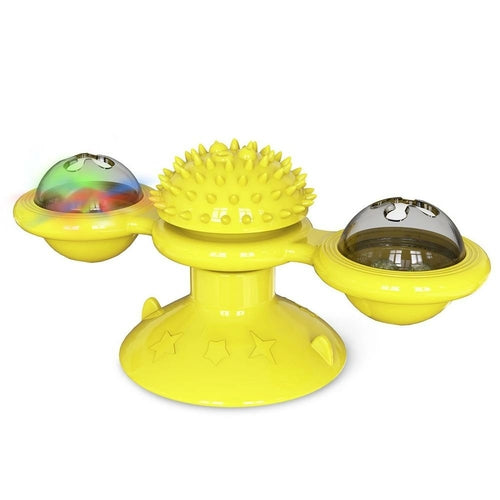 Balles LED tournantes pour chats